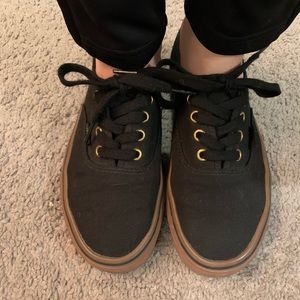 Black vans size 7